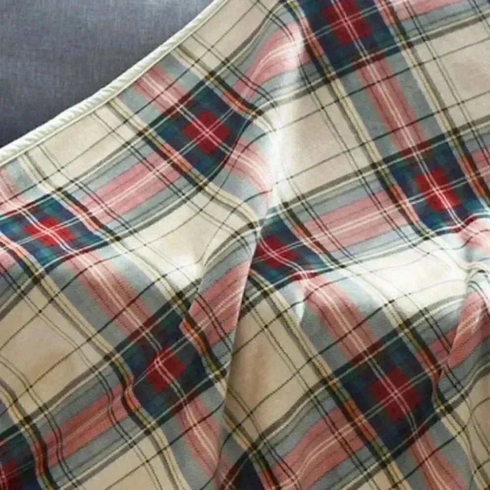 PLAID SHERPA FLEECE THROW BLANKET